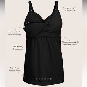 Kindred Bravely Hands Free Nursing Pumping Tank